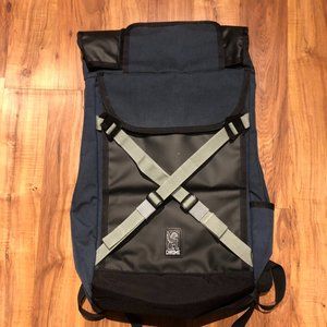 Chrome Bravo 2.0 Indigo/Black/Jade - Rare Discontinued Roll-top Backpack